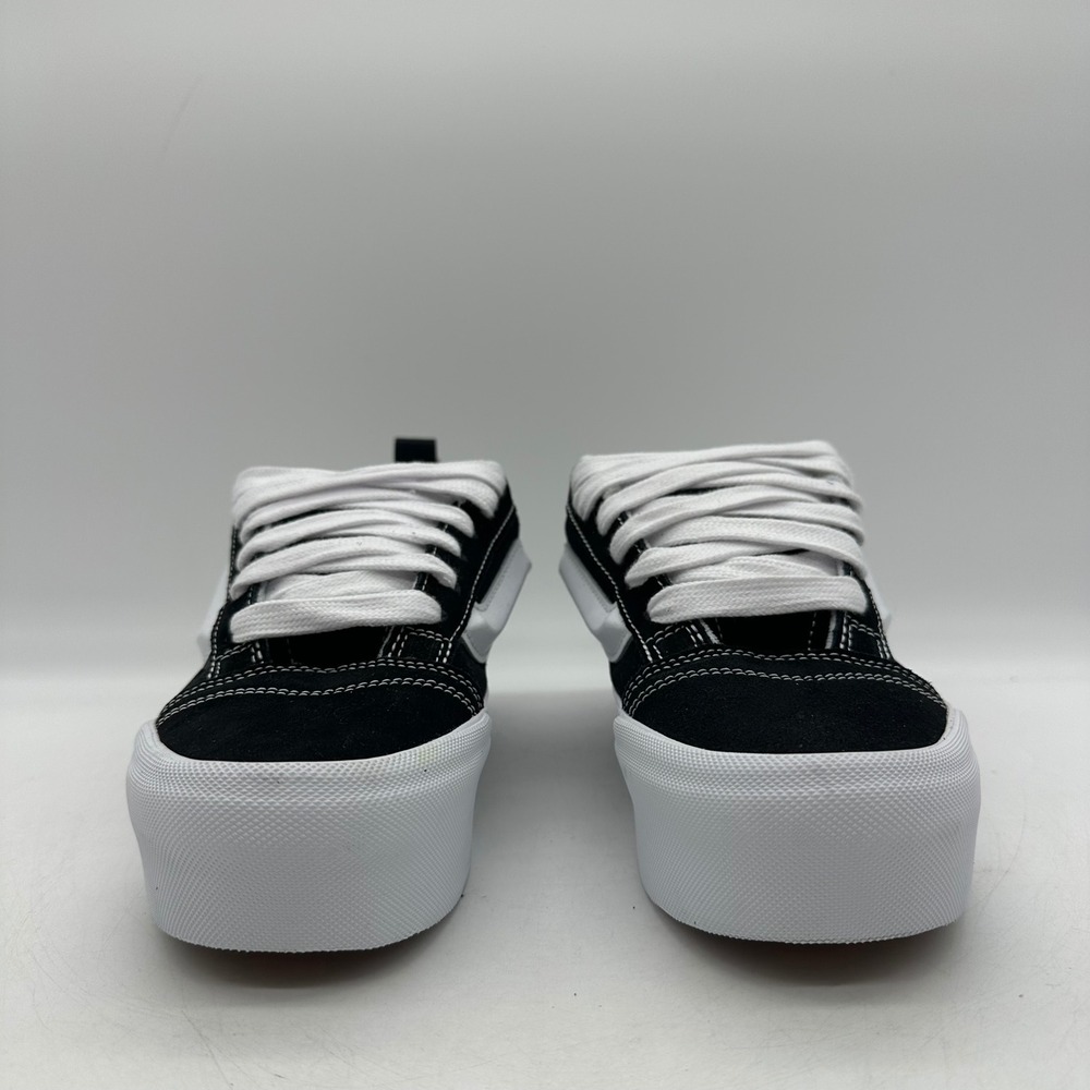 Vans Knu Stack 721356 Women 7.5 Men 6 Black White Platform Suede Skate Sneakers - Picture 10 of 10